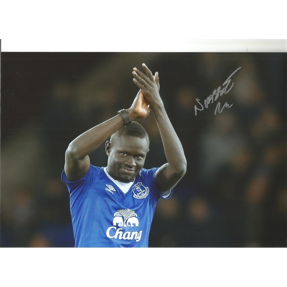 Oumar Niasse Everton Signed 10 x 8 inch football photo. Oumar Niasse Everton Signed 10 x 8 inch football photo.