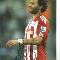 Jermaine Penannt Stoke Signed 10 x 8 inch football photo. Jermaine Penannt Stoke Signed 10 x 8 inch football photo.