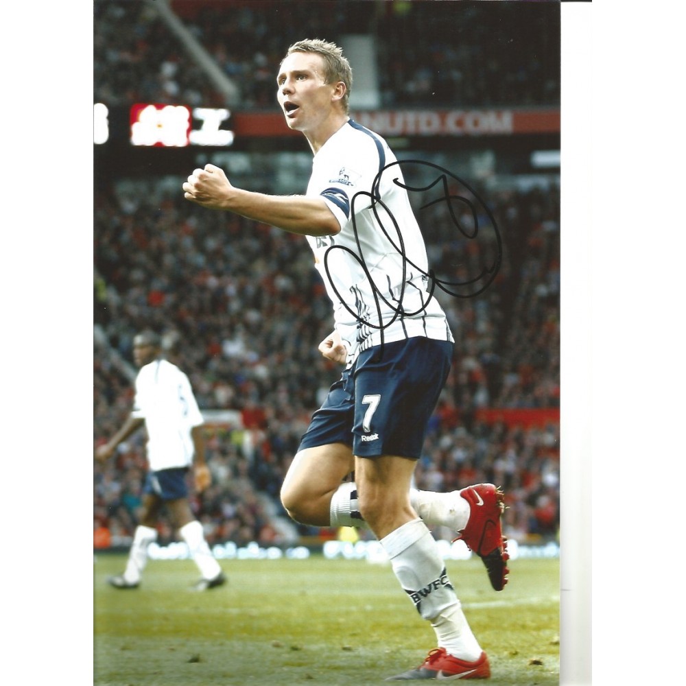 Matt Taylor Bolton Signed 10 x 8 inch football photo. Matt Taylor Bolton Signed 10 x 8 inch football photo.
