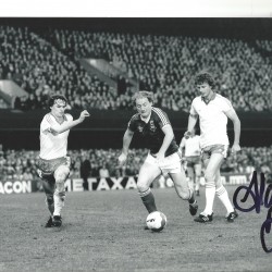 Alan Brazil Ipswich Town Signed 10 x 8 inch football photo.
