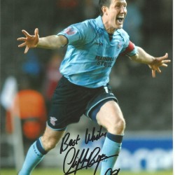 Cliff Byrne Other teams Signed 10 x 8 inch football photo. Cliff Byrne Other teams Signed 10 x 8 inch football photo.