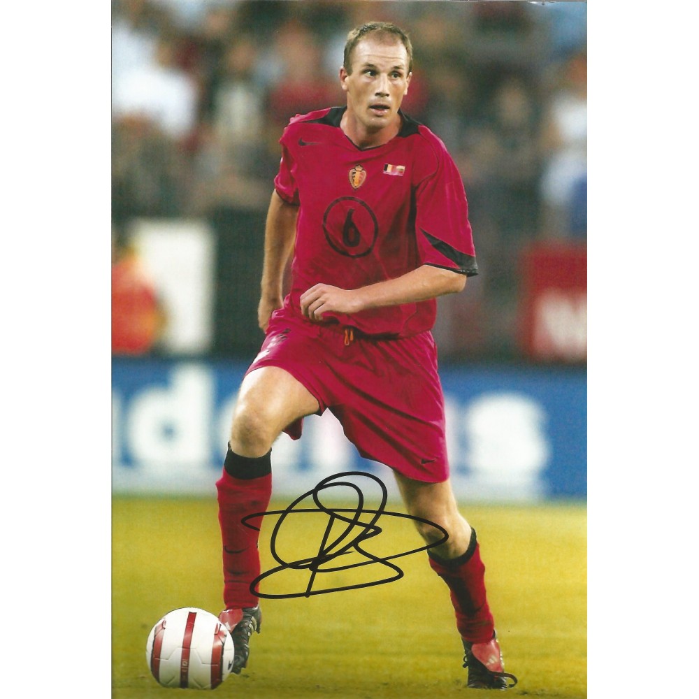 Philippe Clement Belgium Signed 10 x 8 inch football photo. Philippe Clement Belgium Signed 10 x 8 inch football photo.