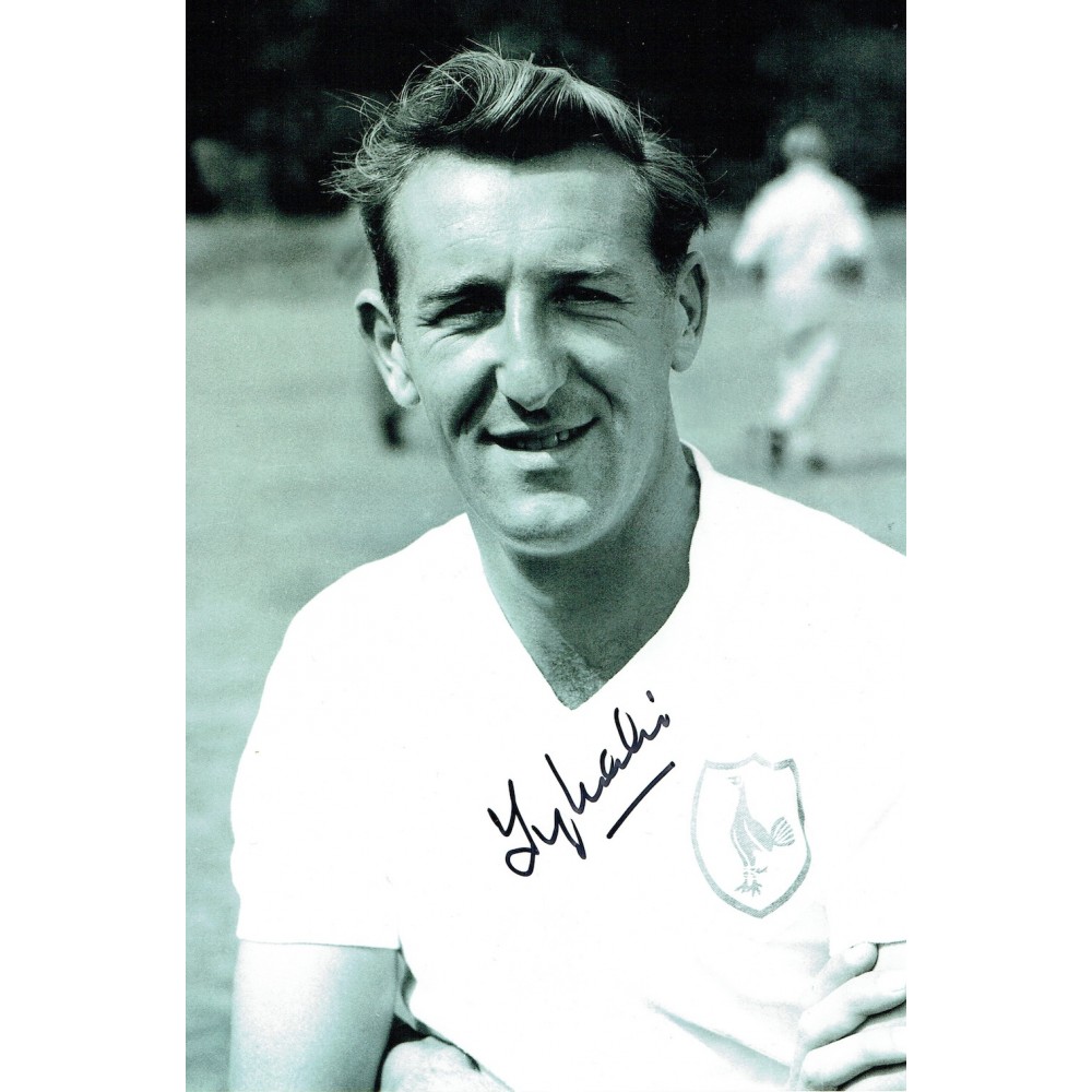 Tony Marchi (1933 - 2022) Autograph Signed Spurs  8x12 inch Photograph of Tony in his Spurs Shirt