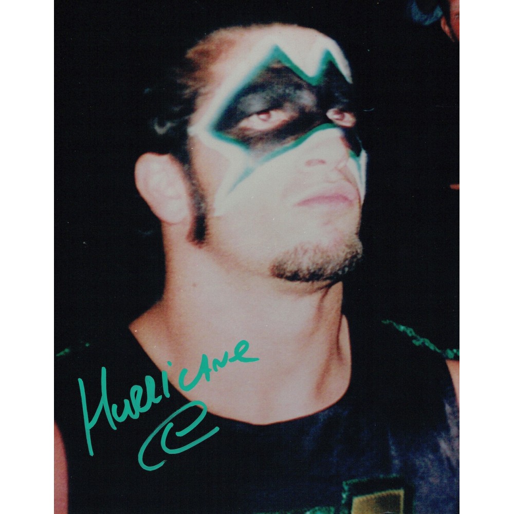 Hurricane Signed 8x10 photo WWE Wrestling Autograph Hurricane Signed 8x10 photo WWE Wrestling Autograph