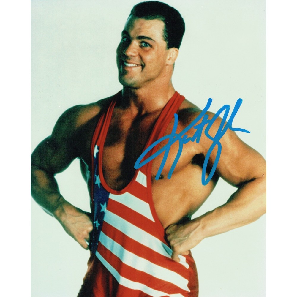 Kurt Angle Autograph Signed 10 x 8 Inch WWE Wrestling Photograph Kurt Angle Autograph Signed 10 x 8 Inch WWE Wrestling Photograph