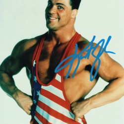Kurt Angle Autograph Signed 10 x 8 Inch WWE Wrestling Photograph Kurt Angle Autograph Signed 10 x 8 Inch WWE Wrestling Photograph