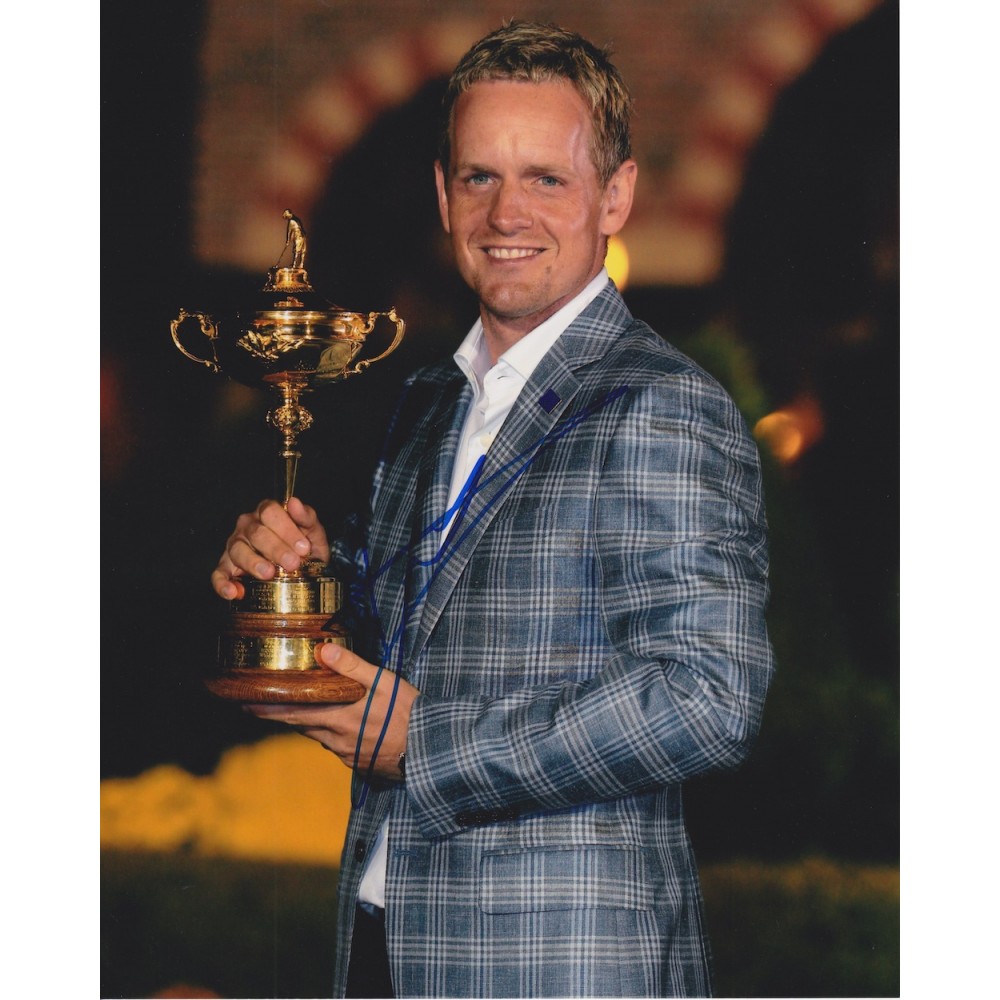 Luke Donald Autograph 8x10 Signed 2013 Ryder Cup Golf Photograph Luke Donald Autograph 8x10 Signed 2013 Ryder Cup Golf Photograph
