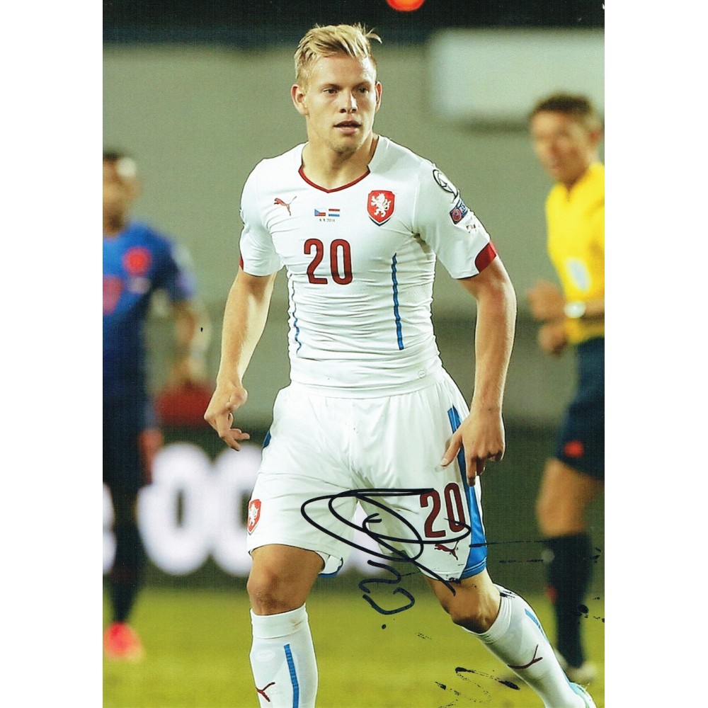 Matej Vydra Czech Republic Signed 12 x 8 inch Football Photo. Matej Vydra Czech Republic Signed 12 x 8 inch Football Photo.