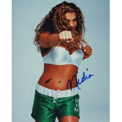 Nidia Signed 8x10 Photo WWE Autographed Woman Wrestler