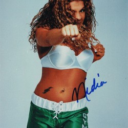 Nidia Signed 8x10 Photo WWE Autographed Woman Wrestler Nidia Signed 8x10 Photo WWE Autographed Woman Wrestler