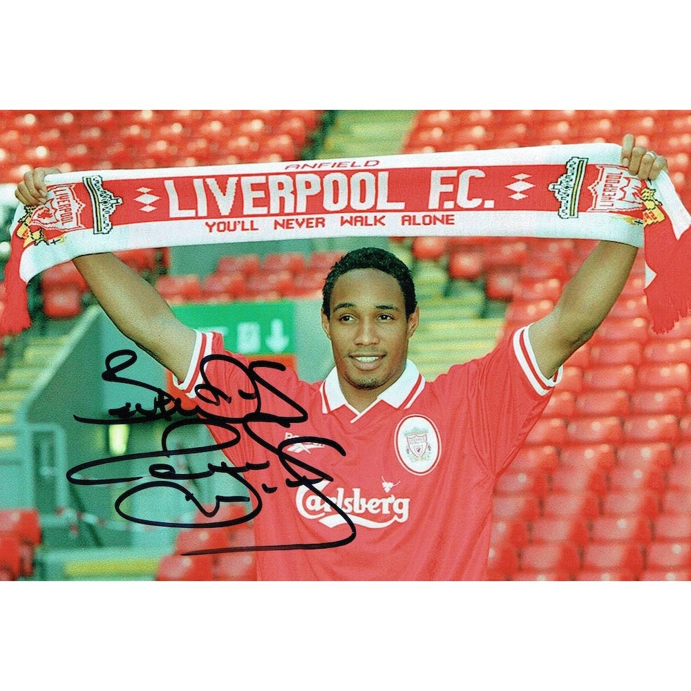Paul Ince Liverpool Signed 10 x 8 inch football photo. Paul Ince Liverpool Signed 10 x 8 inch football photo.