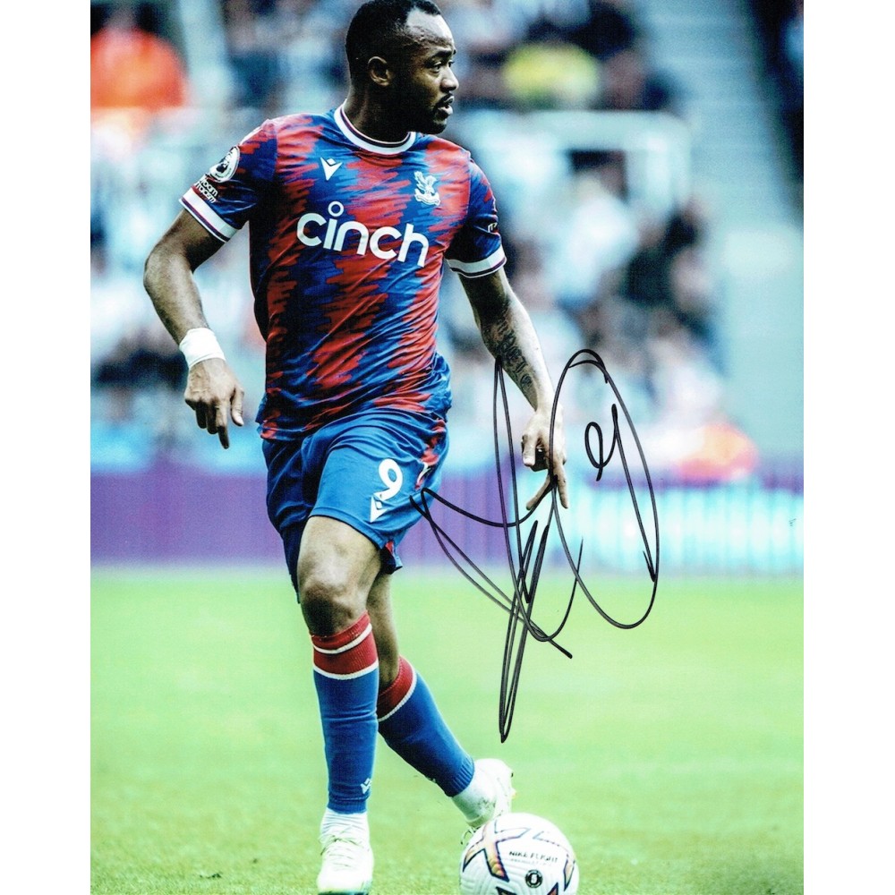 Jordan Ayew Crystal Palace 10x8 inch Hand Signed Authentic Football Photo Jordan Ayew Crystal Palace 10x8 inch Hand Signed Authentic Football Photo