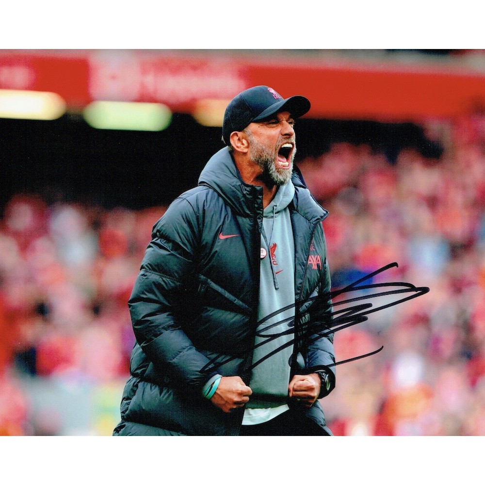 Jurgen Klopp Signed 8 x 12 Inch Liverpool Football Manager Photograph PROOF Jurgen Klopp Signed 8 x 12 Inch Liverpool Football Manager Photograph PROOF