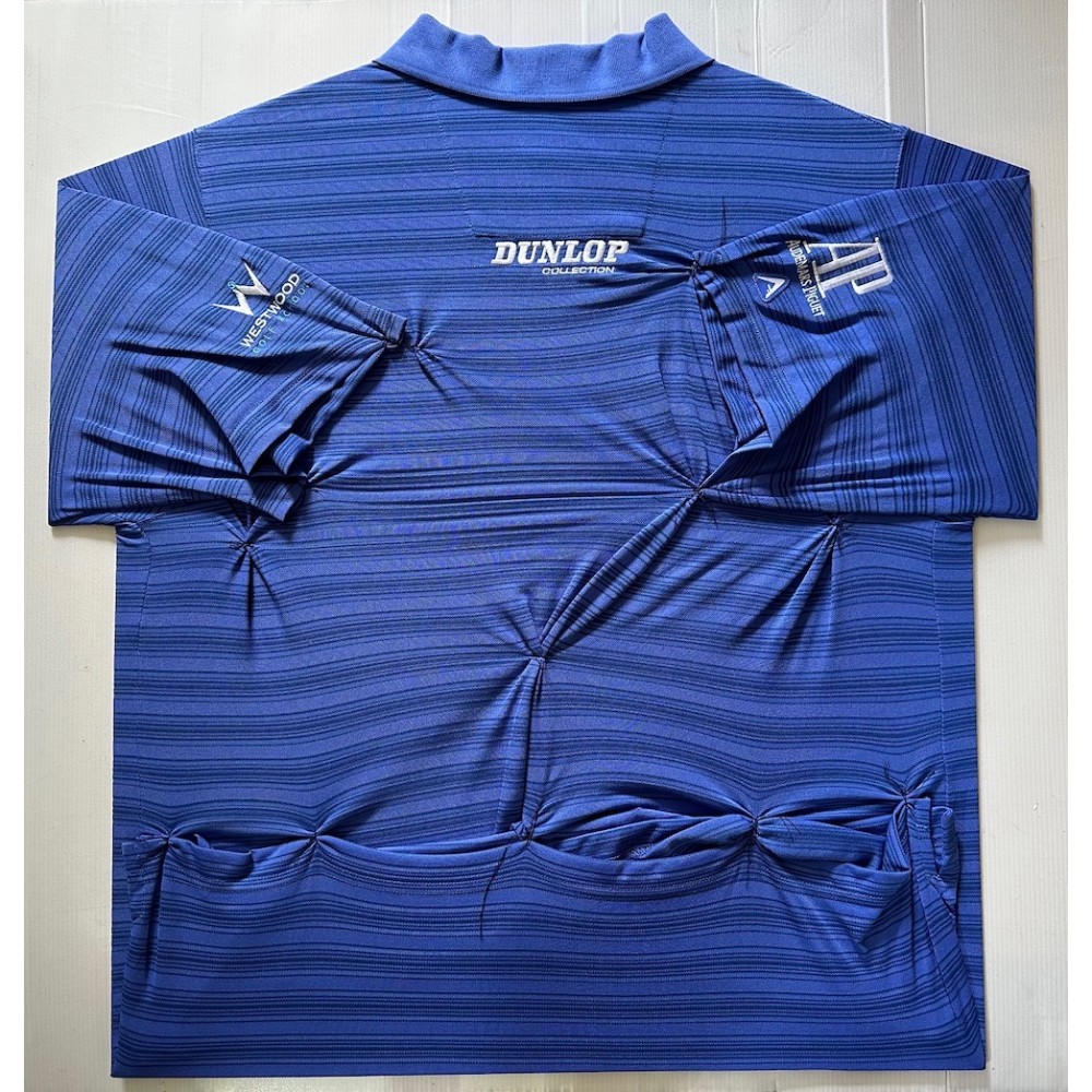 Lee Westwood Signed 2012 Masters Worn Golf Shirt Competition Prize Lee Westwood Signed 2012 Masters Worn Golf Shirt Competition Prize