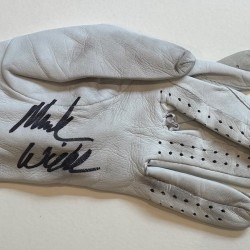 MIKE WIEBI SIGNED GAME WORN GOLF GLOVE