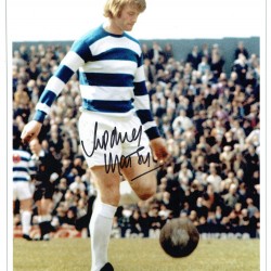 Rodney Marsh Signed QPR 16 x 12 inch football photo. Rodney Marsh Signed QPR 16 x 12 inch football photo.