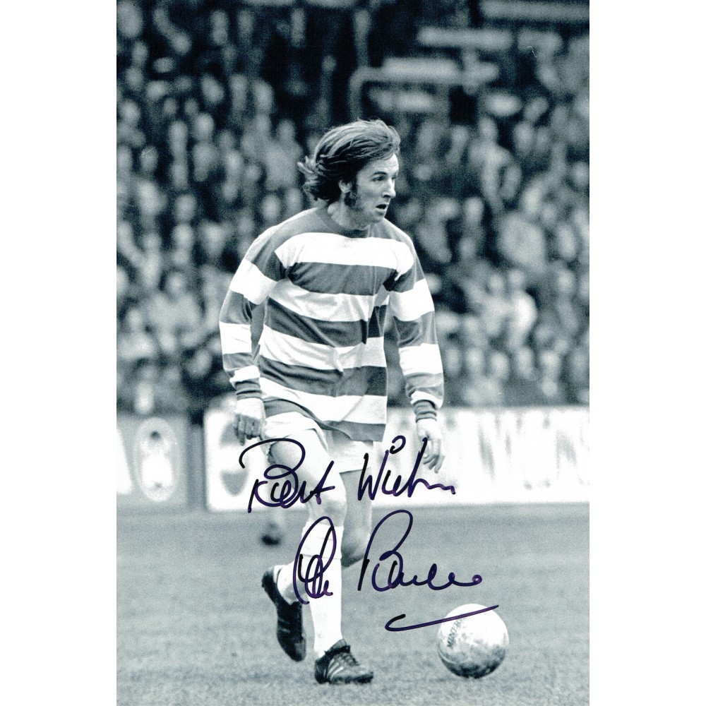 Stan Bowles QPR Signed 102x 8 inch football photo.