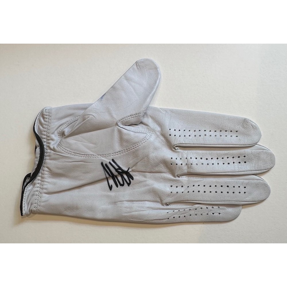 THOMAS LEVET PLAYERS SIGNED GAME WORN SRIXON GOLF GLOVE THOMAS LEVET PLAYERS SIGNED GAME WORN SRIXON GOLF GLOVE