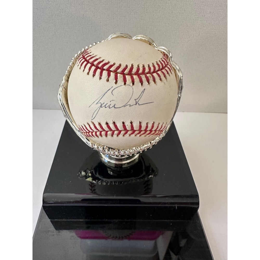 Tiger Woods Signed Baseball Display Tiger Woods Signed Baseball Display