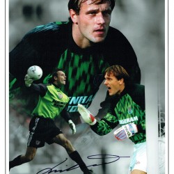 Ludek Miklosko Signed 16 x 12 Inch West Ham Montage Football Photograph Ludek Miklosko Signed 16 x 12 Inch West Ham Montage Football Photograph