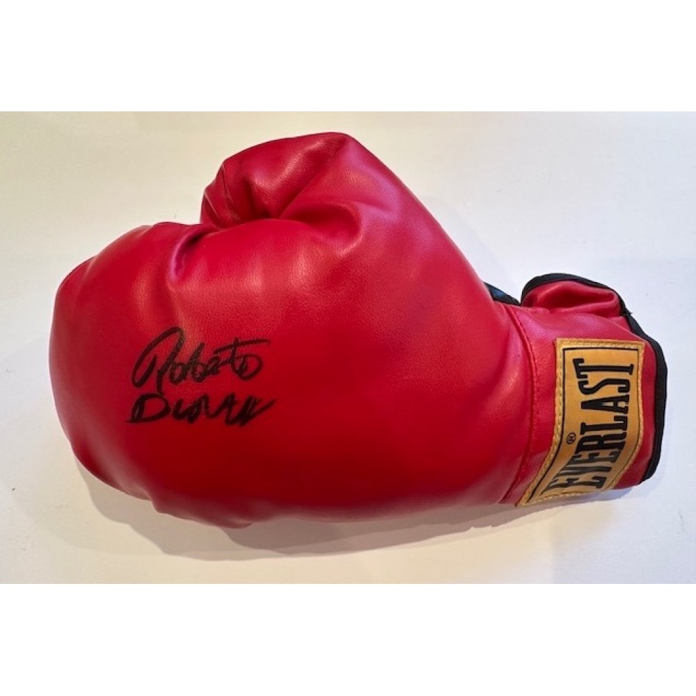 Roberto Duran Signed Everlast Boxing Glove Roberto Duran Signed Everlast Boxing Glove