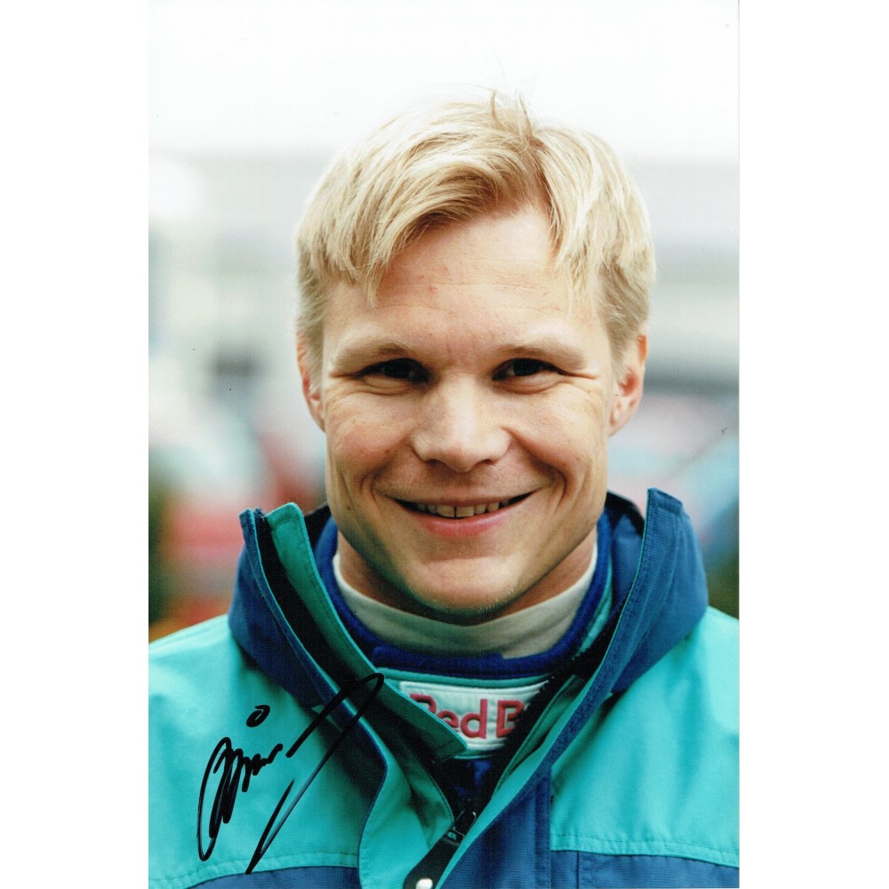 Mika Salo Autograph 12x8 Inch Signed F1 Photograph Mika Salo Autograph 12x8 Inch Signed F1 Photograph