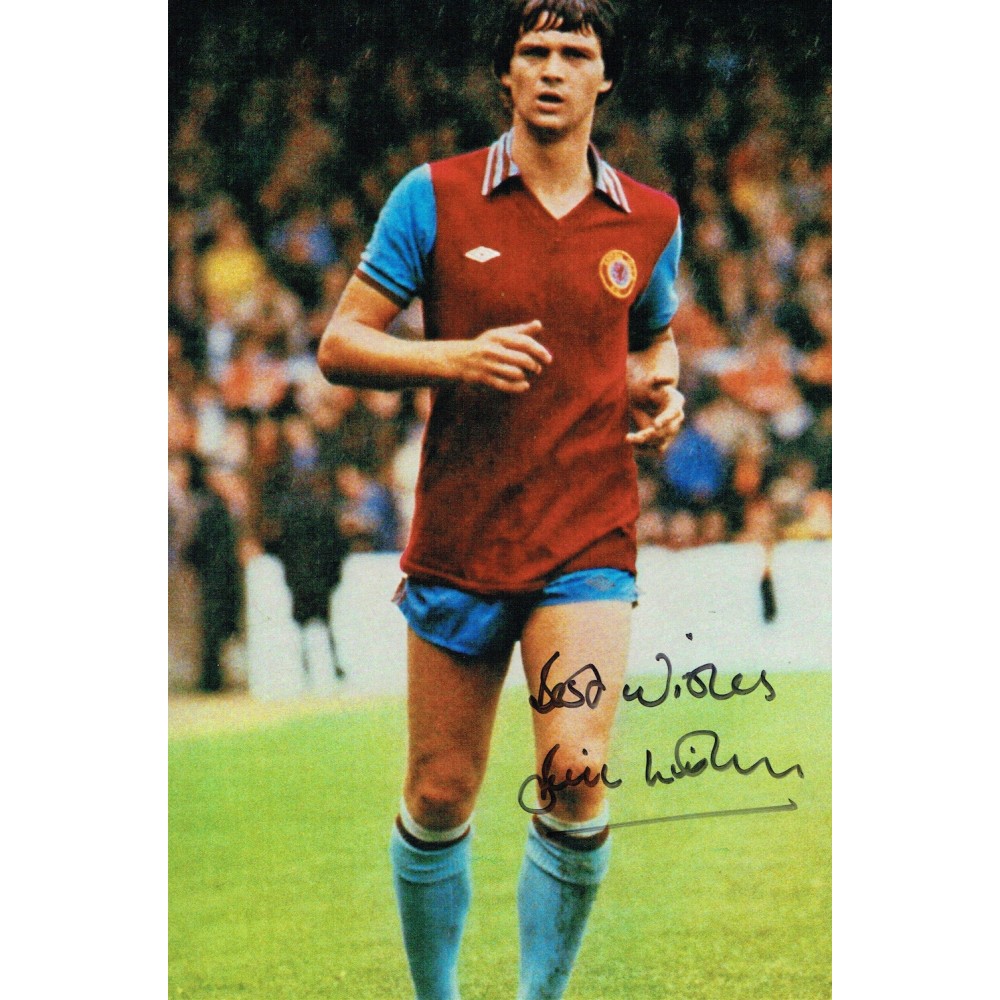 Brian Little Aston Villa Autographed Signed 18x 12 inch Football Photograph Brian Little Aston Villa Autographed Signed 18x 12 inch Football Photograph