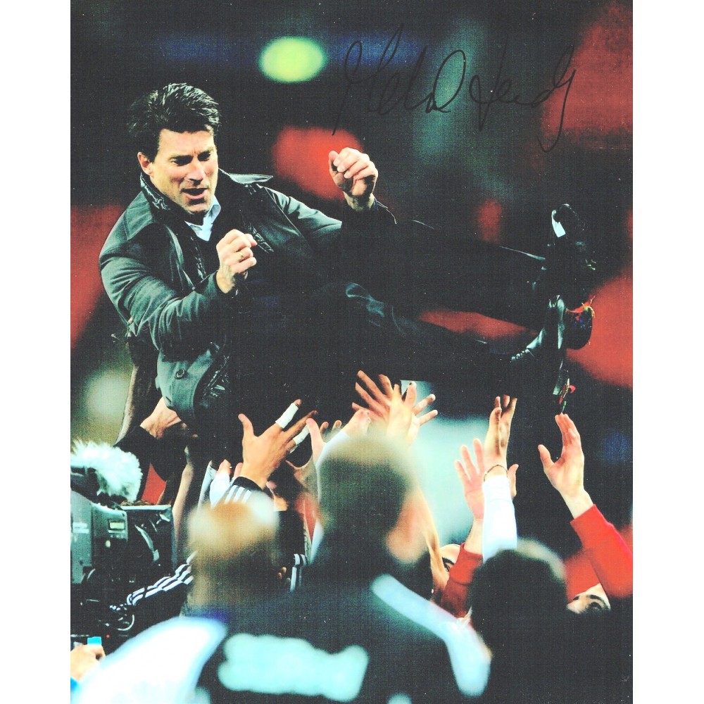 Michael Laudrup Swansea 2013 League Cup Signed 8x10 Football Photograph Michael Laudrup Swansea 2013 League Cup Signed 8x10 Football Photograph