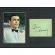 Sean Connery Vintage Autograph Mounted With Photograph From Goldfinger Sean Connery Vintage Autograph Mounted With Photograph From Goldfinger