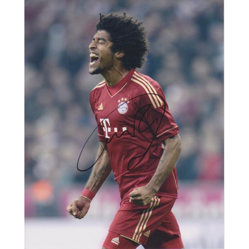 Dante Signed 8x12 Bayern Munich Football Photograph Dante Signed 8x12 Bayern Munich Football Photograph