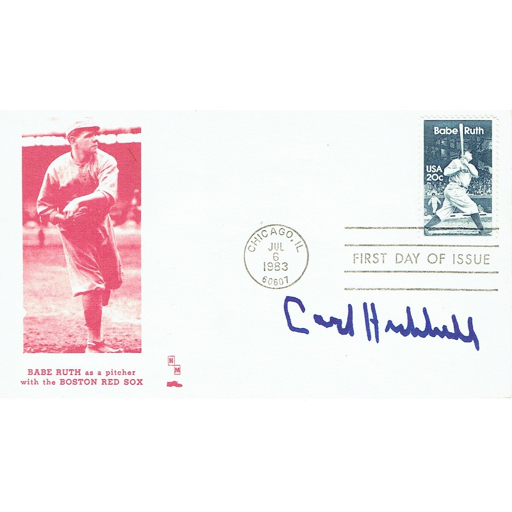 Carl Hubbell Baseball Autograph a Signed Postal Cover Envelope & Stamp VERY RARE. Carl Hubbell Baseball Autograph a Signed Postal Cover Envelope & Stamp VERY RARE.