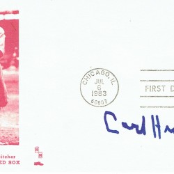Carl Hubbell Baseball Autograph a Signed Postal Cover Envelope & Stamp VERY RARE. Carl Hubbell Baseball Autograph a Signed Postal Cover Envelope & Stamp VERY RARE.
