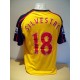 Silvestre Arsenal Match Worn 20008/09 Season Away Football Shirt Silvestre Arsenal Match Worn 20008/09 Season Away Football Shirt
