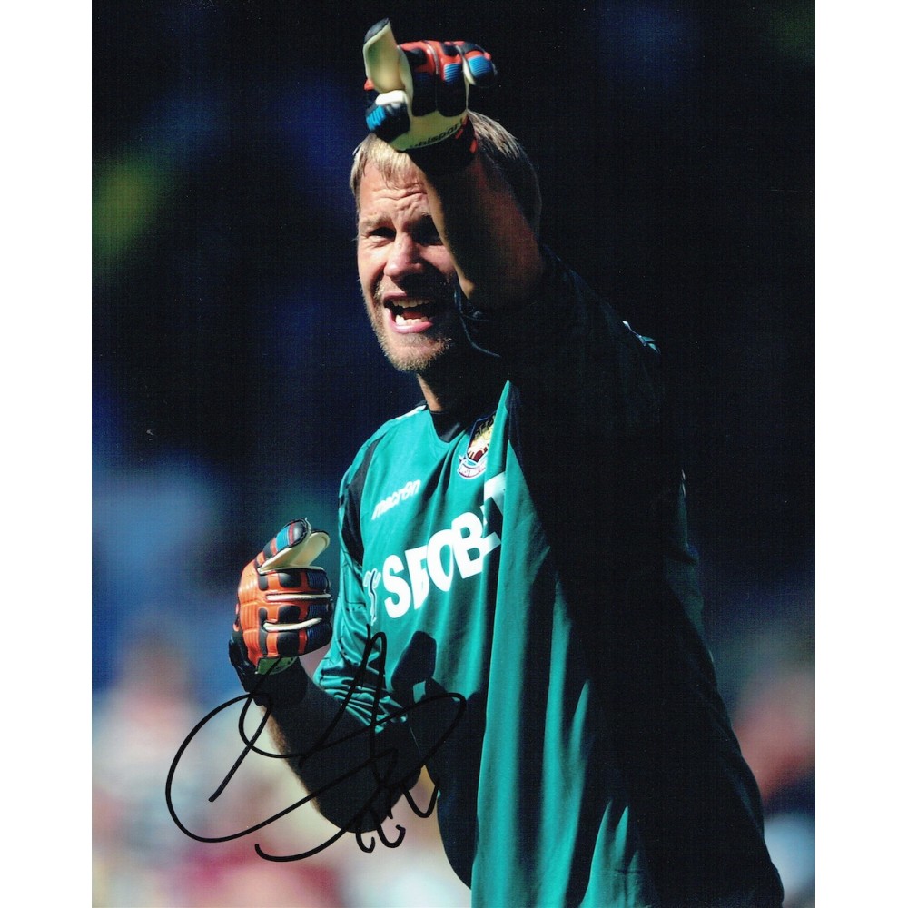 Jussi Jaaskelainen Signed West Ham 10 x 8 Inch Football Photograph Jussi Jaaskelainen Signed West Ham 10 x 8 Inch Football Photograph