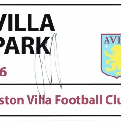 Jack Grealish Signed Aston Villa 8x12 Inch Villa Park Street Sign Jack Grealish Signed Aston Villa 8x12 Inch Villa Park Street Sign