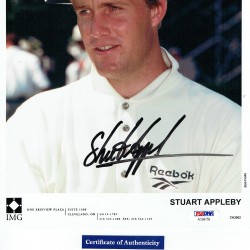 Stuart Appleby Signed 12 x 8 Inch Golf Photograph PSA/DNA Certified Stuart Appleby Signed 12 x 8 Inch Golf Photograph PSA/DNA Certified