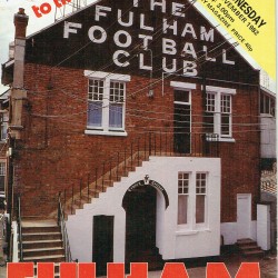 George Best Signed 1992 Fulham v Sheffield Wednesdays Football Programme George Best Signed 1992 Fulham v Sheffield Wednesdays Football Programme
