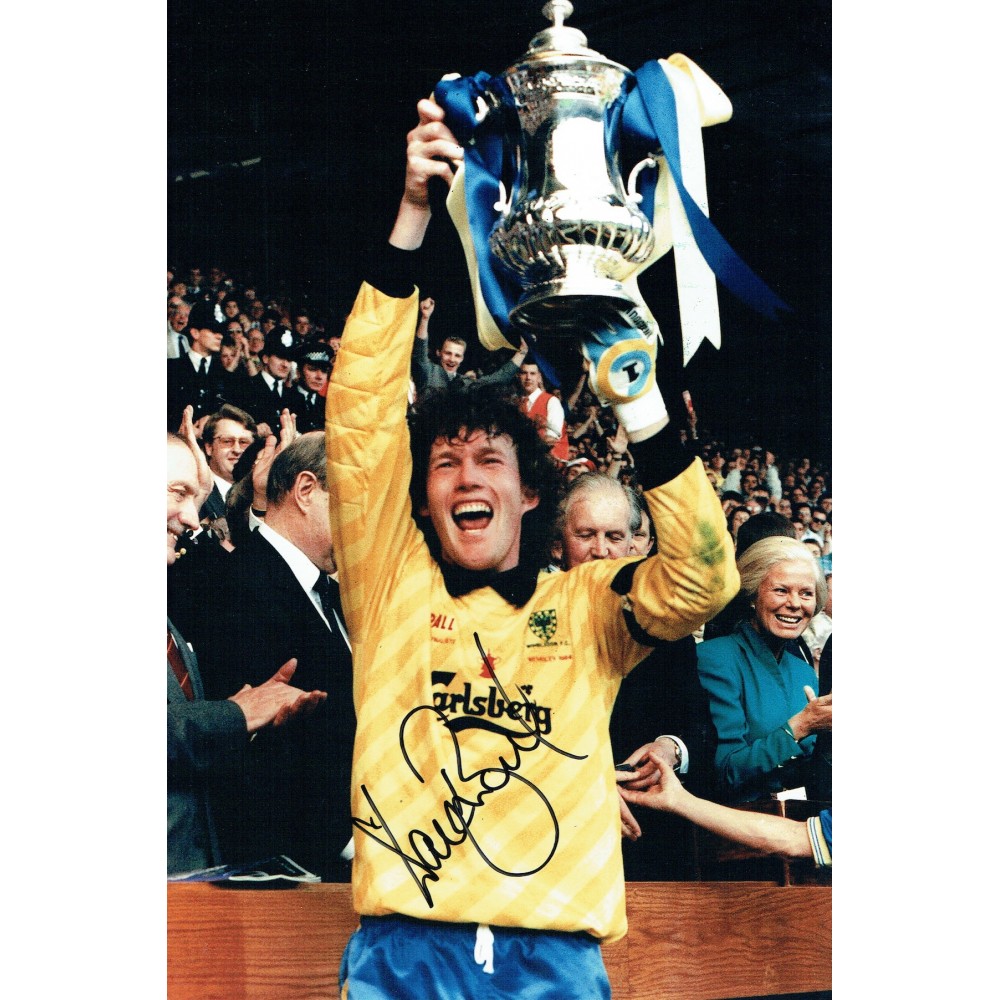 Dave Beasent Autograph Signed Wimbledon Crazy Gang 12x10 Inch Hand Signed Authentic Football Photo Dave Beasent Autograph Signed Wimbledon Crazy Gang 12x10 Inch Hand Signed Authentic Football Photo