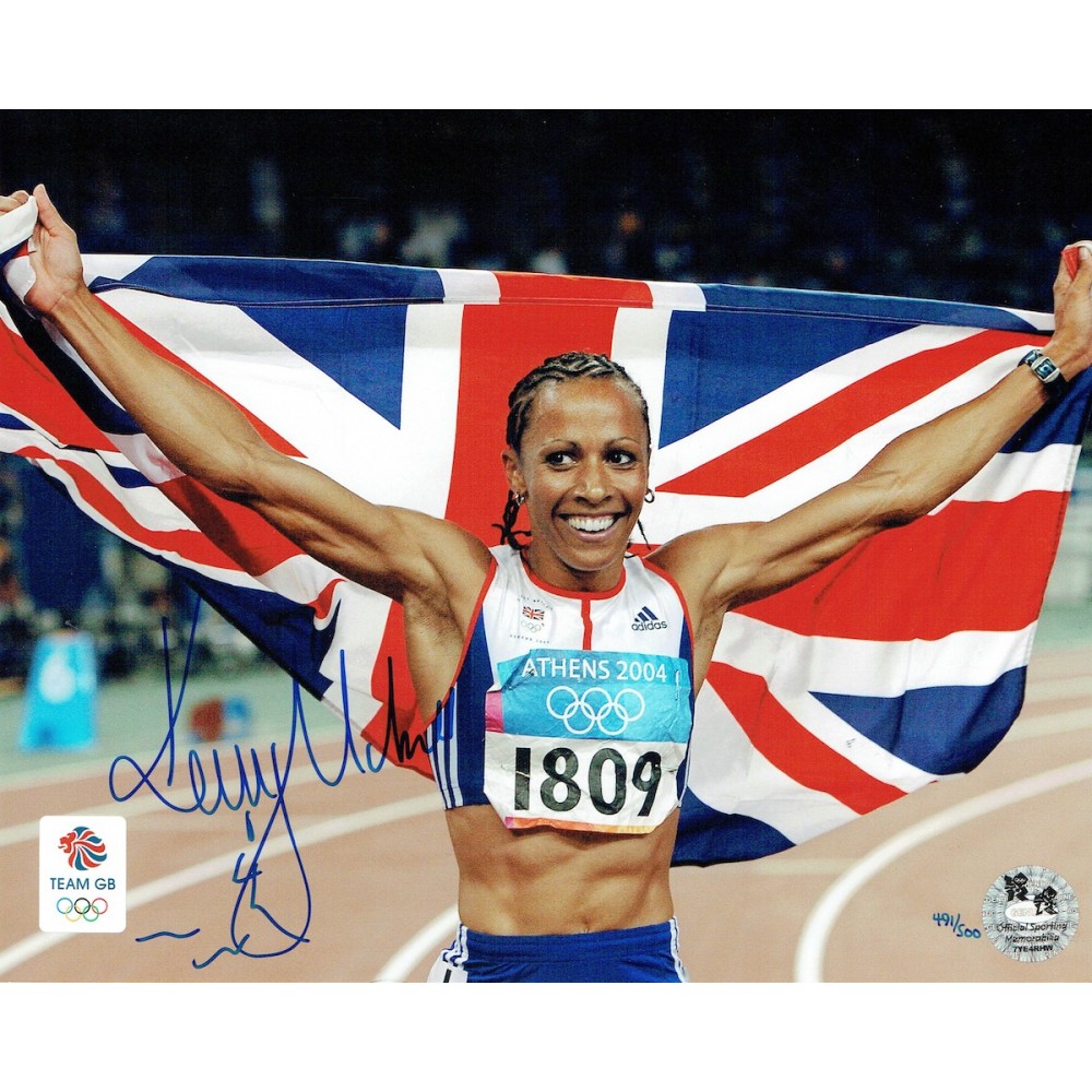 Dame Kelly Holmes Autograph Ltd Ed Signed 8x10 Olympics Gymnastics Photograph Dame Kelly Holmes Autograph Ltd Ed Signed 8x10 Olympics Gymnastics Photograph