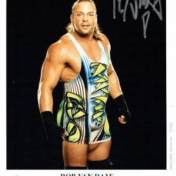 Rob Van Dam Autograph Signed 8x10 WWE Wrestling Photograph Rob Van Dam Autograph Signed 8x10 WWE Wrestling Photograph