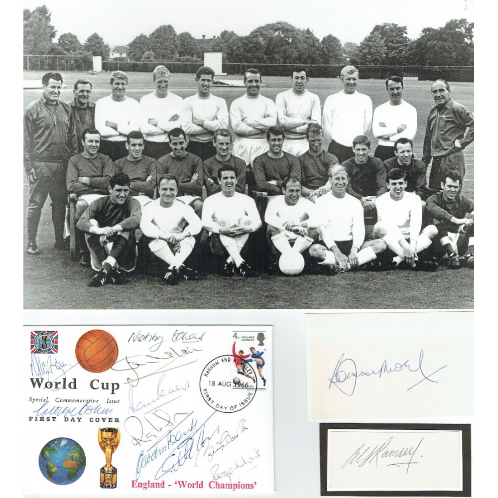 England 1966 Signed World Cup Winning Team Football Collection England 1966 Signed World Cup Winning Team Football Collection