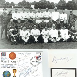 England 1966 Signed World Cup Winning Team Football Collection England 1966 Signed World Cup Winning Team Football Collection