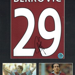 Eyal Berkovic Signed 16x12 West Ham Football Photograph Display Eyal Berkovic Signed 16x12 West Ham Football Photograph Display