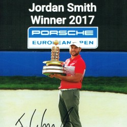 Jordan Smith Signed 12 x 8 inch Golf Photograph Jordan Smith Signed 12 x 8 inch Golf Photograph