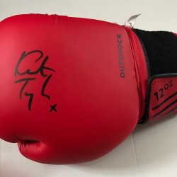 Katie Taylor Signed Outshock 12oz Boxing Glove Photo Proof Image
