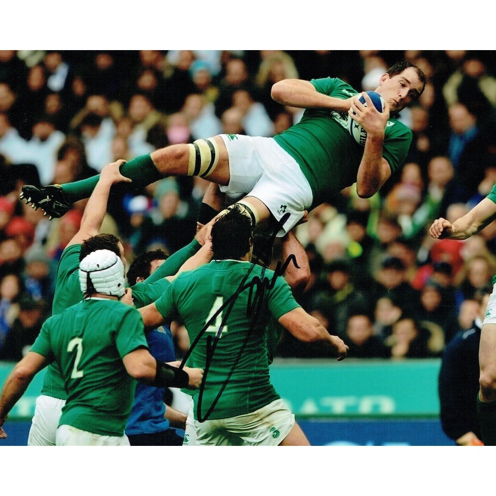 Devin Toner Signed 8x10 Ireland Rugby Photograph Devin Toner Signed 8x10 Ireland Rugby Photograph