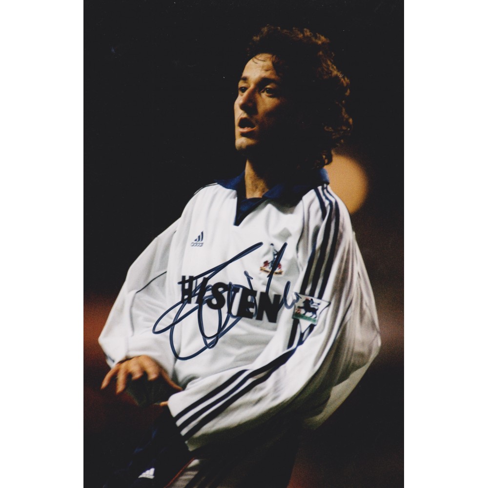 Mauricio Taricco Signed 8x12 Spurs Football Photograph Mauricio Taricco Signed 8x12 Spurs Football Photograph
