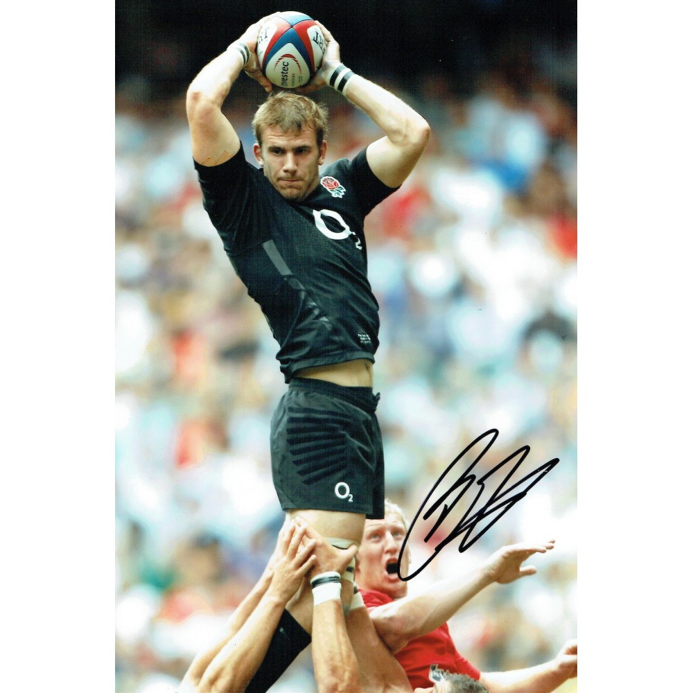 Tom Croft Signed 8x12 England Rugby Photograph Tom Croft Signed 8x12 England Rugby Photograph
