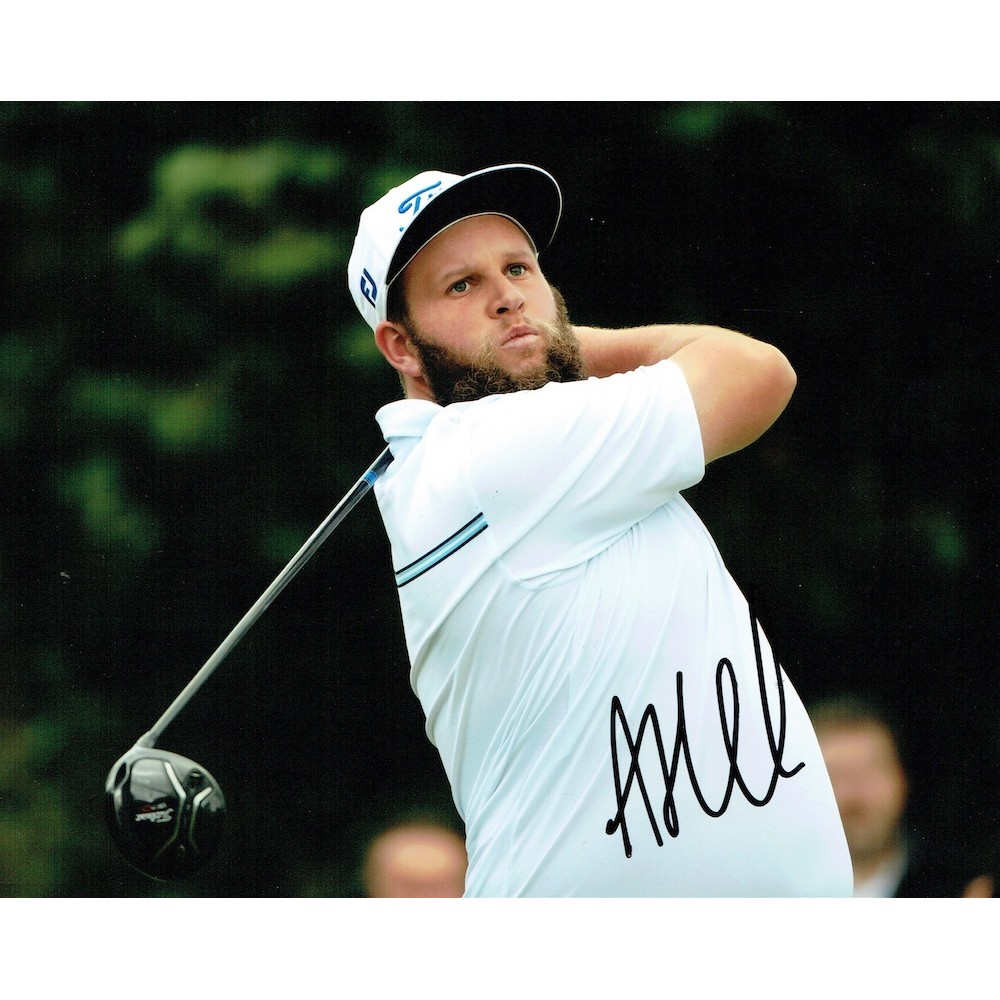 Andrew Beef Johnston Signed 8x10 Golf Photograph Andrew Beef Johnston Signed 8x10 Golf Photograph