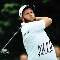 Andrew Beef Johnston Signed 8x10 Golf Photograph Andrew Beef Johnston Signed 8x10 Golf Photograph